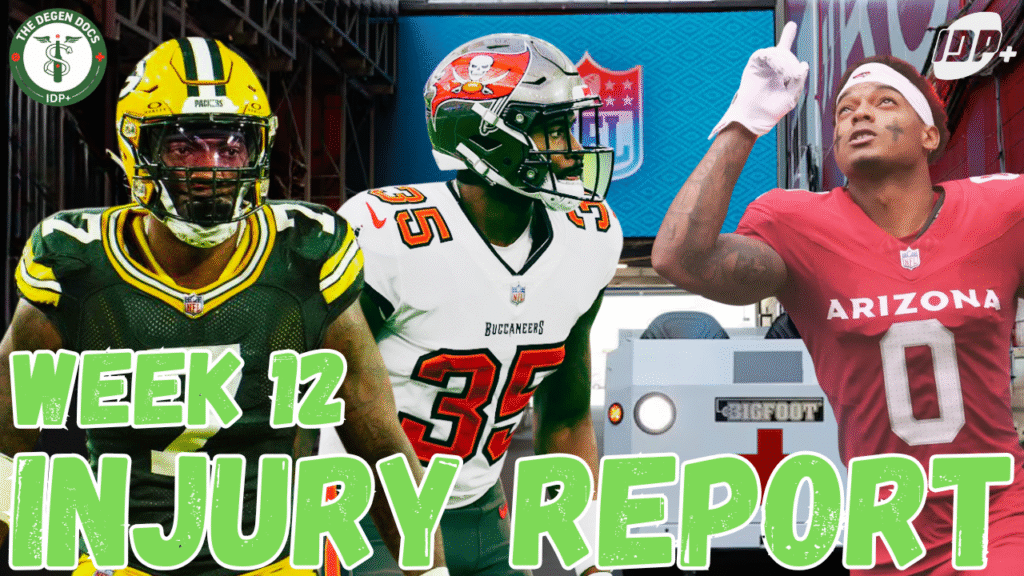 Fantasy Football Week 12 Injury Report: Key Updates for IDP and Offense