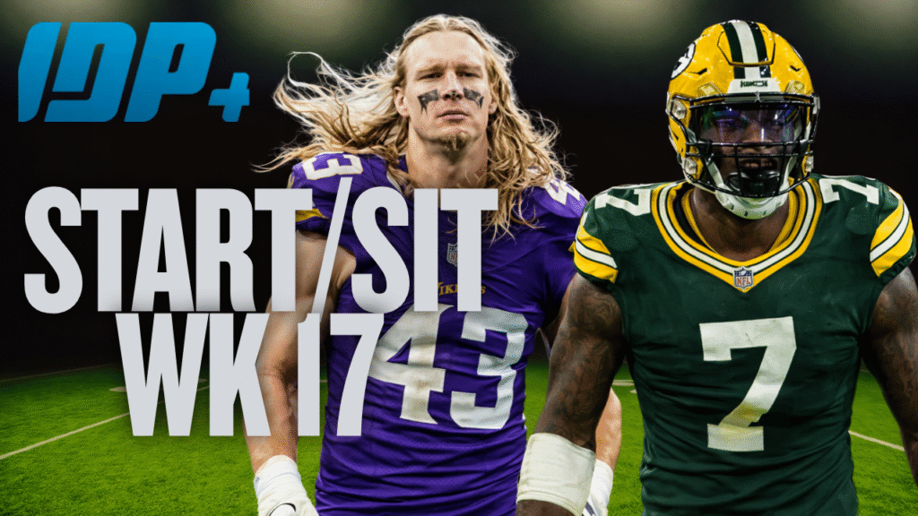 IDP Start / Sit NFL Week 17