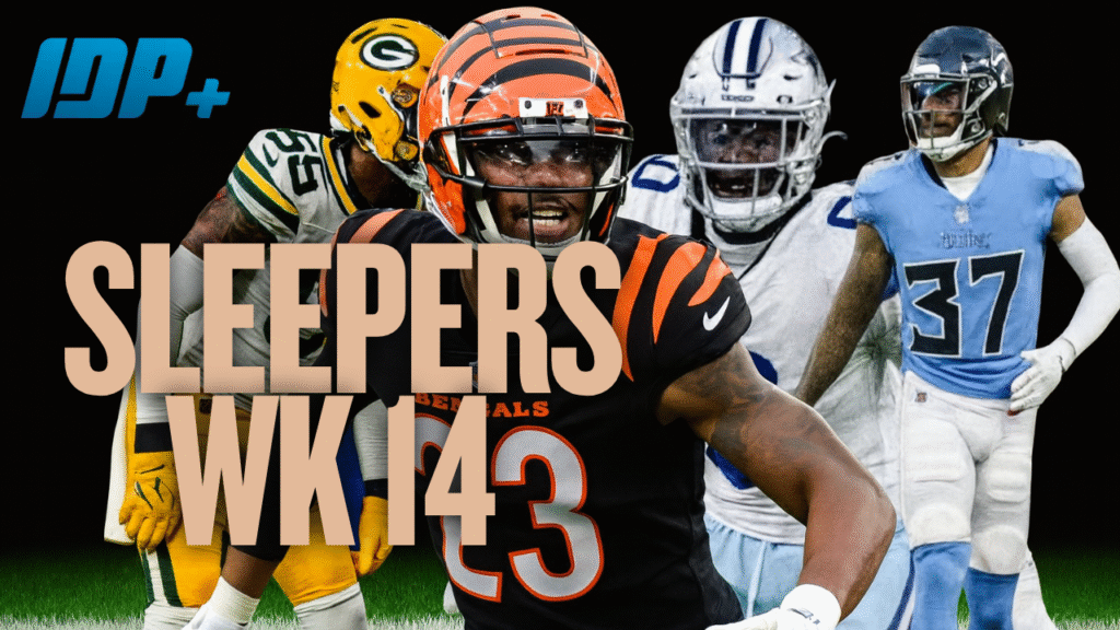 NFL Week 14 IDP Fantasy Football Sleepers – 2025
