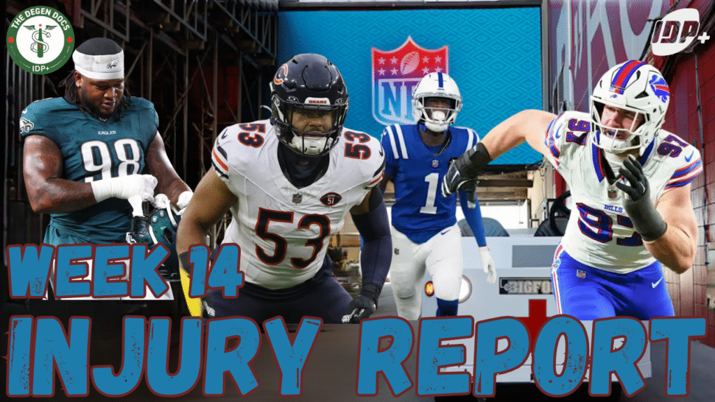 Fantasy Football Week 14 Injury Report: Key Updates for IDP and Offense