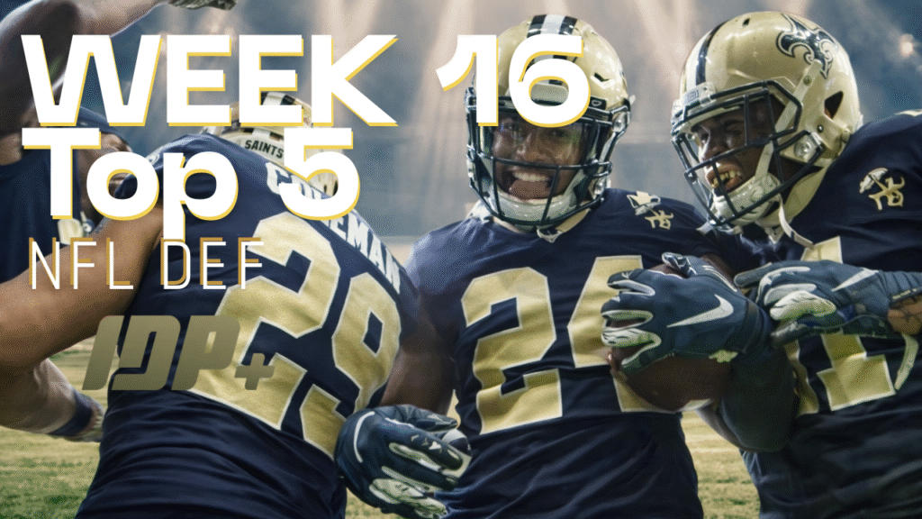 Top Fantasy Football Week 16 Defensive Streamers