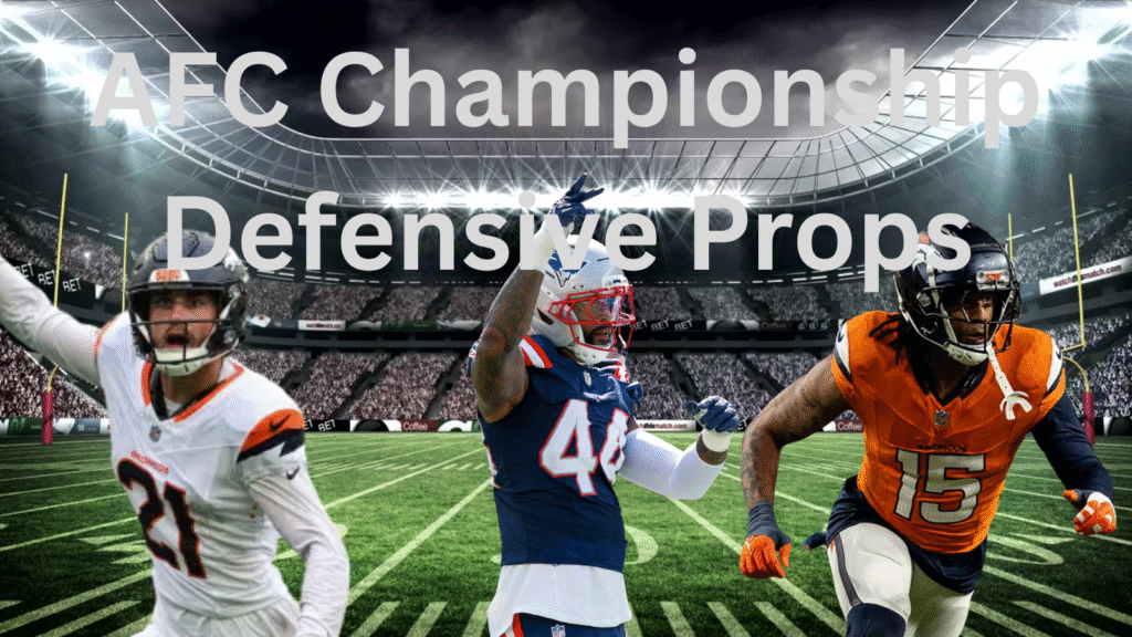 AFC Championship Defensive Props