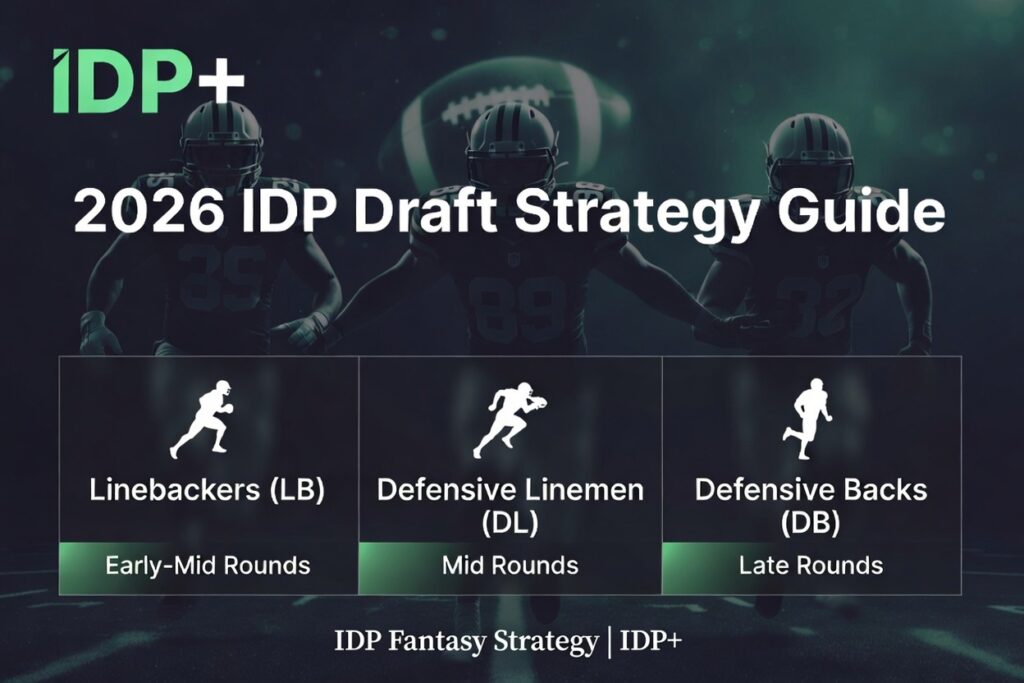 2026 IDP Draft Strategy Guide: When to Draft LBs, DL, and DBs With Position Tiers