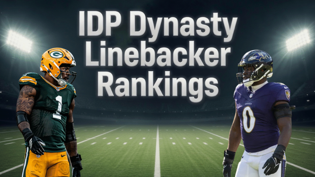IDP Dynasty Linebacker Rankings - July 1