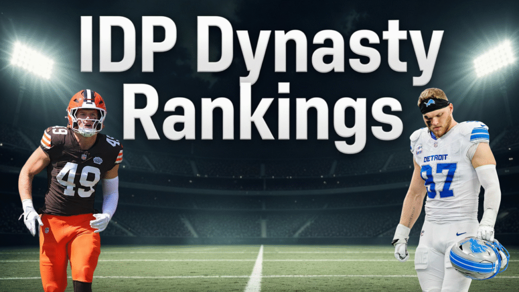 IDP Dynasty Rankings - July 1st