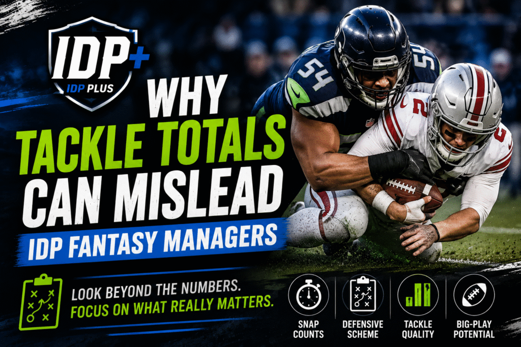 Why Tackle Totals Can Mislead IDP Fantasy Managers