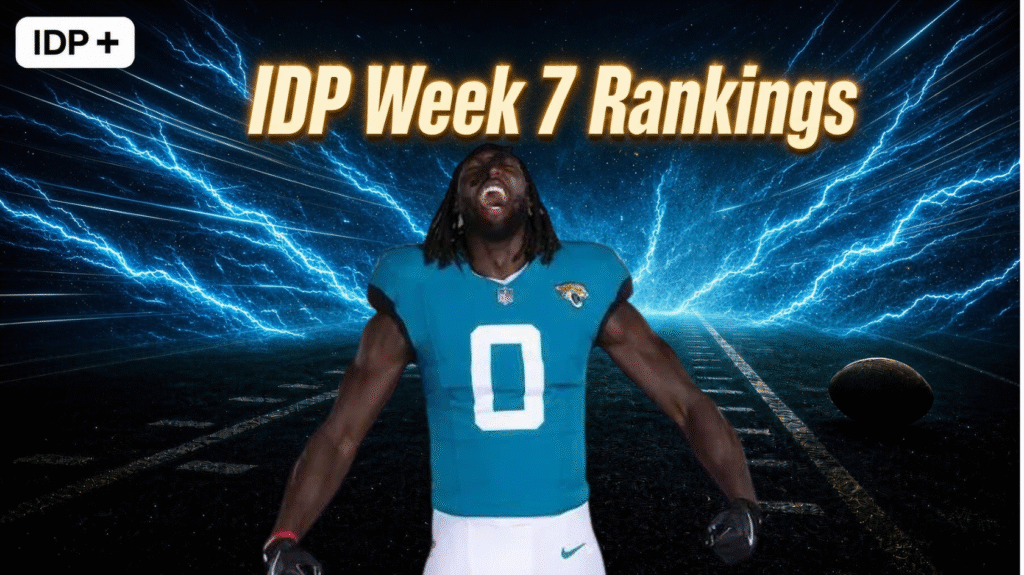 IDP Week 7 Overall Rankings!