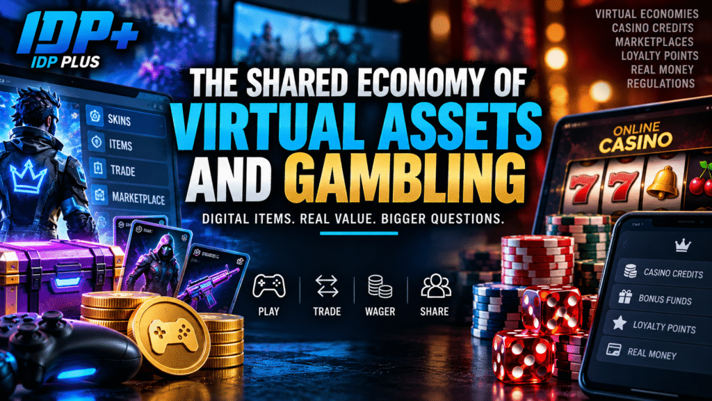 The Shared Economy of Virtual Assets and Gambling